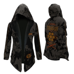 2 Styles Dragon Ball Z 3D Printed Anime Cosplay Hooded Cloak