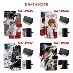 死亡笔记-7款 动漫手机保护套 手机壳 手机支架 皮革卡包