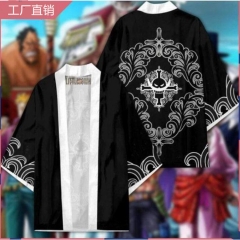 2022跨境 海贼王动漫和服开衫二次元动漫披风和服睡衣