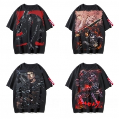 13 Styles Berserk Round Neck Tshirt Short Sleeves Cartoon Anime T shirt