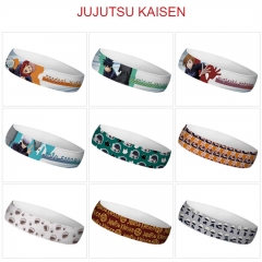 11 Styles Jujutsu Kaisen Cartoon Color Printing Sweatband Anime Headband