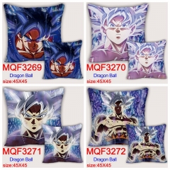 (45*45cm) 30 Styles Dragon Ball Z Cartoon Pattern Anime Pillow