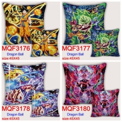 (45*45cm) 30 Styles Dragon Ball Z Cartoon Pattern Anime Pillow