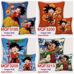 (45*45cm) 30 Styles Dragon Ball Z Cartoon Pattern Anime Pillow
