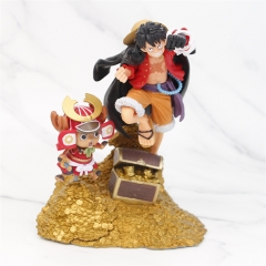 20CM One Piece Cartoon Character Anime PVC Figure Toy