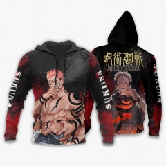 17 Styles Jujutsu Kaisen Cosplay 3D Print Anime Hooded Hoodie