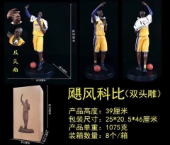 NBA 篮球明星 飓风科比 双头可换 盒装手办 高39cm 一箱8个