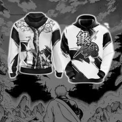 2021跨境新款 银魂动漫3D数码印花 cosplay卫衣