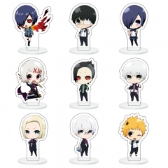 9Pcs/Set Tokyo Ghoul Acrylic Anime Standing Plates