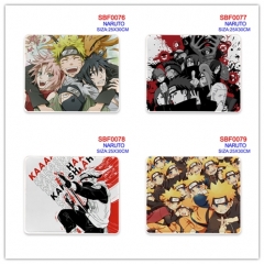 15 Styles Naruto Itachi Kakashi Anime Mouse Pad 25*30CM