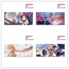 15 Styles Sword Art Online | SAO Anime Mouse Pad 60*30CM