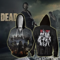 2021亚马逊行尸走肉the Walking Dead 3D印花 cosplay 潮流卫衣