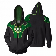 2019跨境新品 绿灯侠正义联盟3D动漫cosplay卫衣