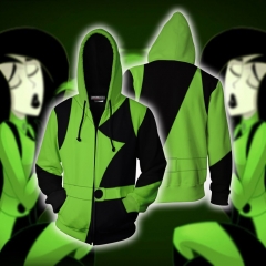 跨境专供 Kim Possible Shego 动漫3D卫衣 cosplay卫衣