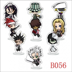 9Pcs/Set Bleach Acrylic Anime Standing Plates 6CM