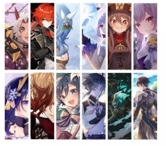 13 Styles Genshin Impact Acrylic Cartoon Anime Earring