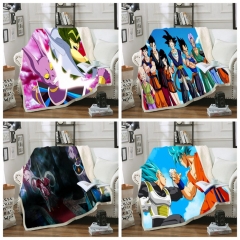 30 Styles 2 Sizes Dragon Ball Z Double Layer Anime Blanket