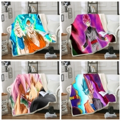 22 Styles 2 Sizes Dragon Ball Z Double Layer Anime Blanket