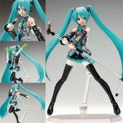 Figma 014初音到货，高约14cm，一箱50个，箱规：65cmX50cmX49cm。盒规：15cmX7.5cmX22cm。单个重约：187 克,