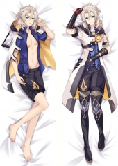 2 Styles (50*150cm) Genshin Impact Sexy Girl Pattern Cartoon Character Bolster Body Anime Pillow