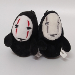 10CM Spirited Away No Face Man Cartoon Anime Plush Toy Pendant