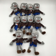 10 Pcs/Set 18 CM Plants vs. Zombies Anime Plush Toy Pendant Doll