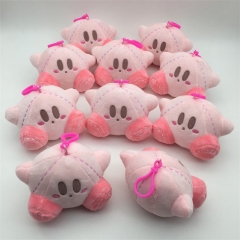 10 Pcs/Set 2 Styles 14 CM Star Kirby Waddle Dee Anime Plush Toy Pendant