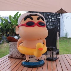 45CM Crayon Shin-chan 1:1 Action Figures PVC+ABS Anime Figures