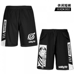 Naruto Cosplay Color Printing Anime Pants Shorts