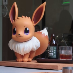 40CM Pokemon Eevee 1:1 Action Figures PVC+Resin Anime Figures