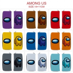 23 Styles Among us Cartoon Anime Long Zipper Wallet Purse