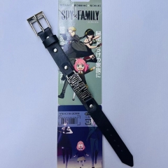 SPY×FAMILY Cartoon Anime PU Alloy Steel Bracelet