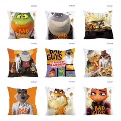 3 Sizes 9 Styles The Bad Guys Cartoon Pattern Decoration Anime Pillow