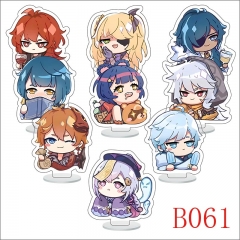 B061 原神 9个一套 6cm精美立牌套装