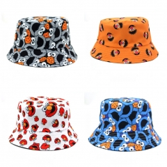 8 Colors KAWS Fisherman Sun Hat Cap Anime Bucket Hat