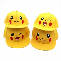4 Styles Pokemon Pikachu Sun Baseball Cap Anime Sports Hat For Adult and Kids