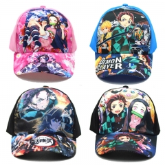 19 Colors Demon Slayer: Kimetsu no Yaiba Sun Baseball Cap Anime Sports Hat