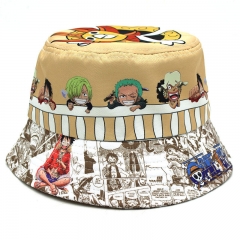 One Piece Fisherman Sun Hat Cap Anime Bucket Hat