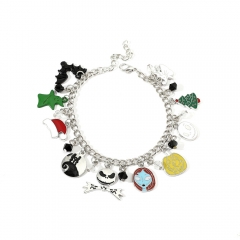 The Nightmare Before Christmas Alloy Anime Bracelet