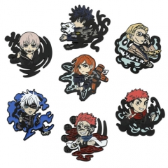 7 Styles Jujutsu Kaisen Anime Cartoon Alloy Pin Anime Brooch