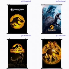 60*90cm 侏罗纪公园3 Jurassic World Dominion 挂画