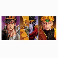 JoJo's Bizarre AdventureLenticular Flip Anime 3D Posters（10pcs/set） (No Frame)