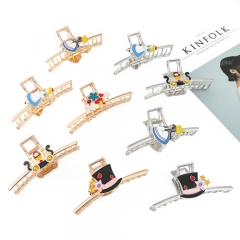 9 Styles Alice in Wonderland Cartoon Anime Hair Clip