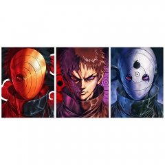 2 Styles Naruto Lenticular Flip Anime 3D Posters（10pcs/set） (No Frame)