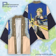 Fairy Tail Cartoon Character Cosplay Anime Kimono