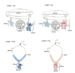 4 Styles Lilo and Stitch  Anime Bracelet