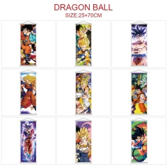 （25*70CM）9 Styles Dragon Ball Z Cartoon Wallscrolls Waterproof Anime Wall Scroll