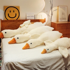 4 Styles Big White Goose TikTok Popular Anime Plush Toy Doll