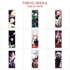 （25*70CM）9 Styles Tokyo Ghoul Cartoon Wallscrolls Waterproof Anime Wall Scroll