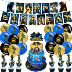 Halo: Fall of Reach For Birthday Party Decoration Anime Balloon Set